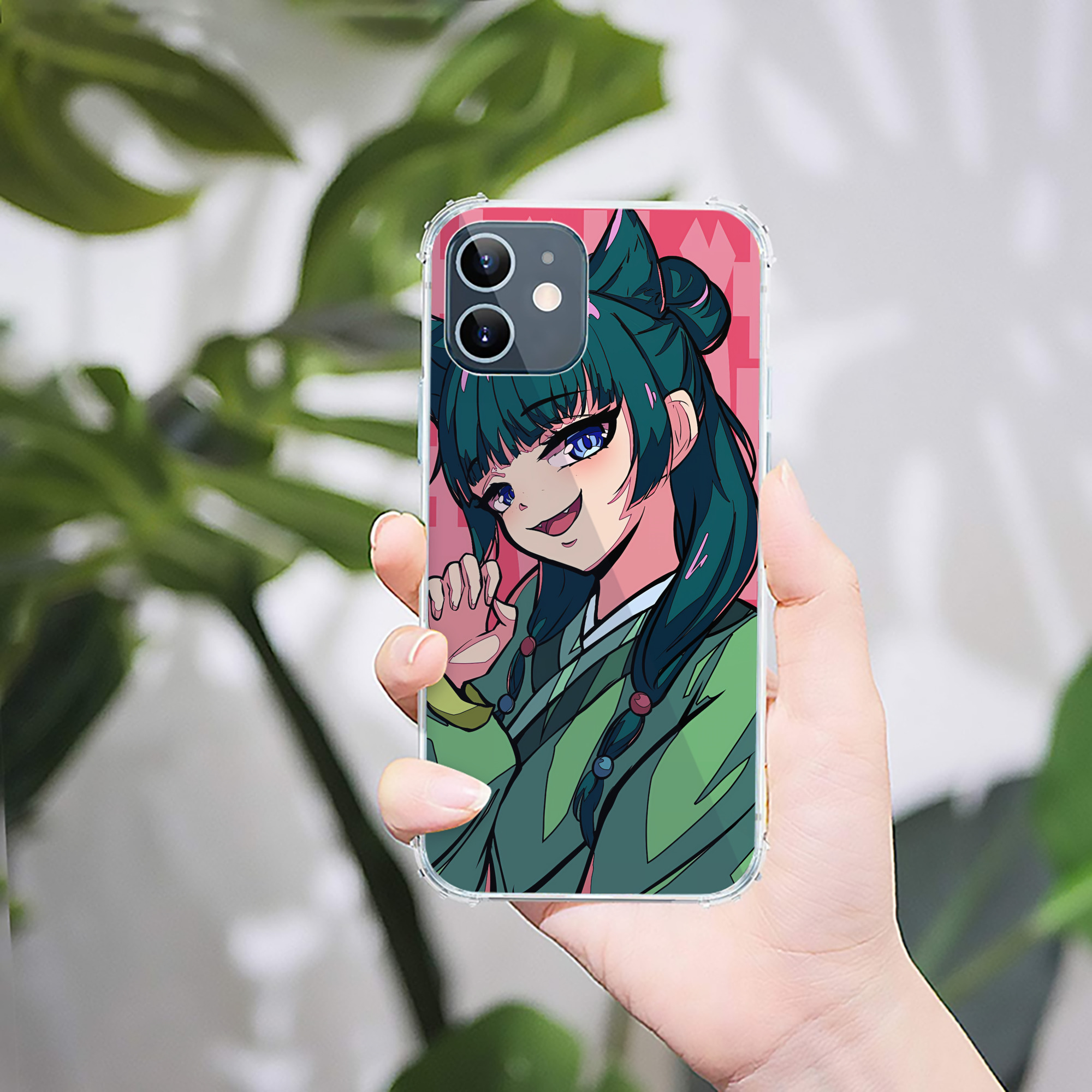 （画像用） 薬屋のひとりごと The Apothecary Diaries 【iPhone 12シリーズ対応】透明スマホケース（クリアソフトケース）